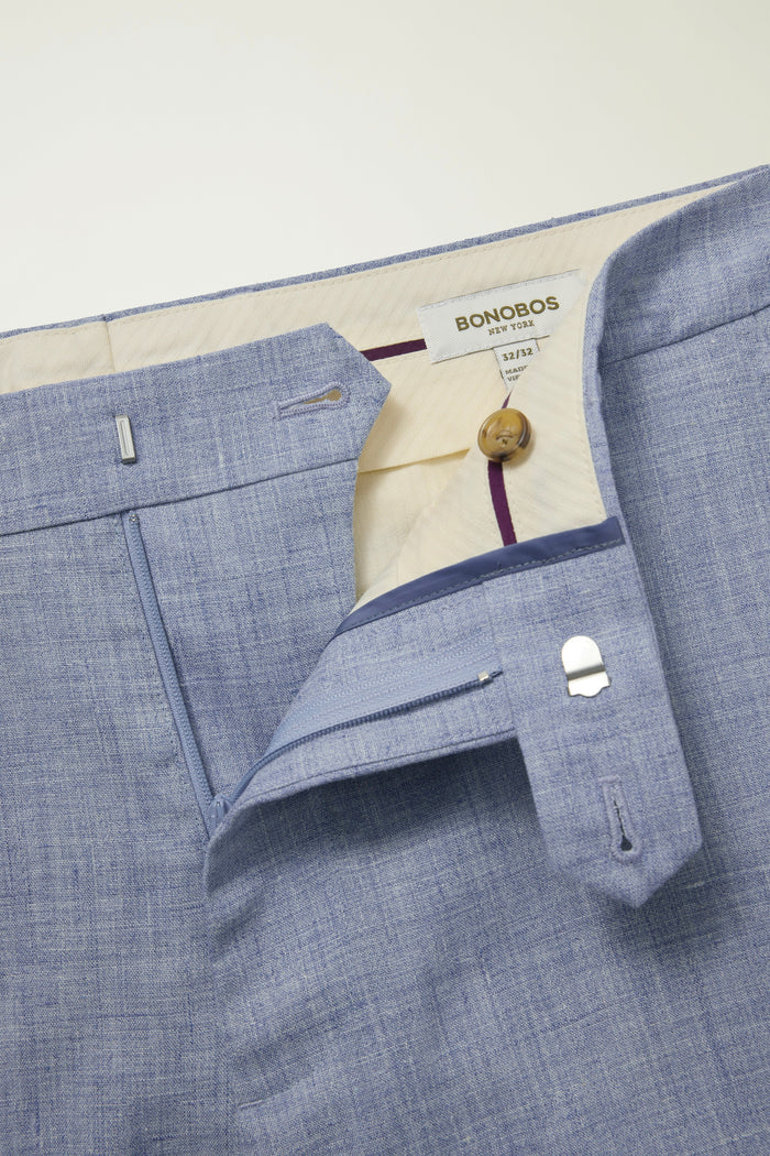 Jetsetter Italian Linen Dress Pant