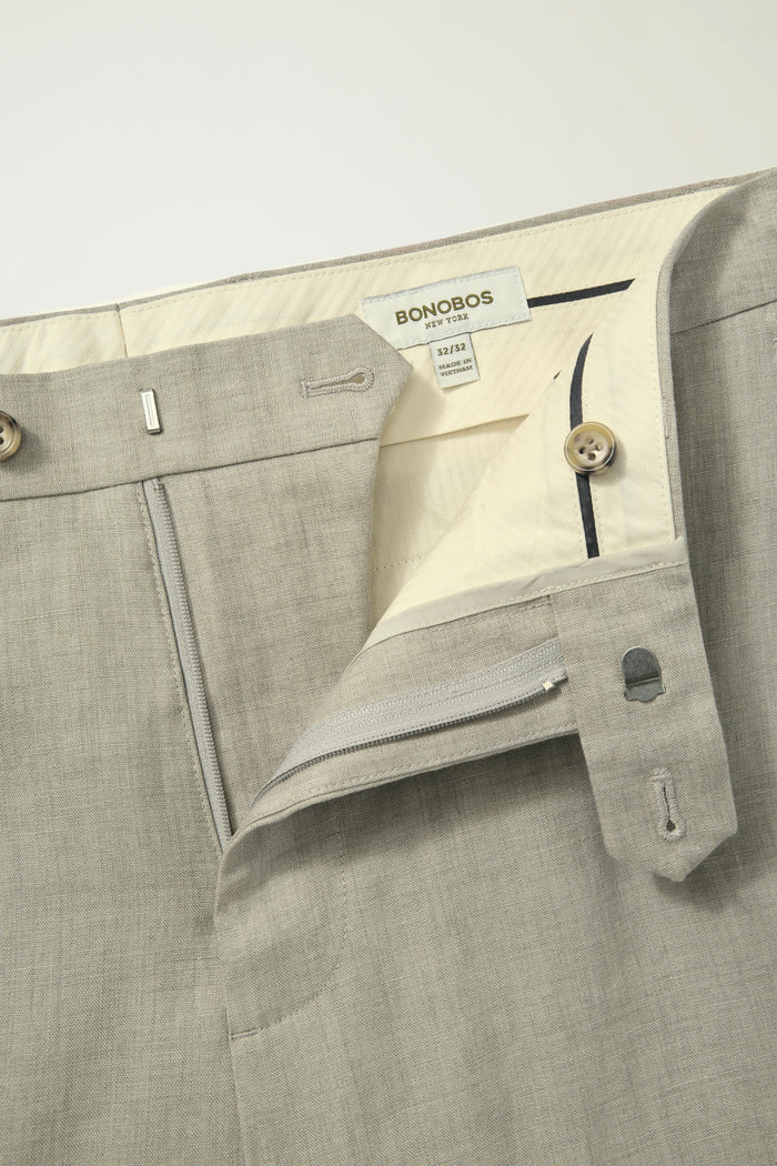Jetsetter Italian Linen Dress Pant