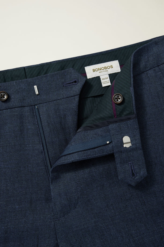 Jetsetter Italian Linen Dress Pant