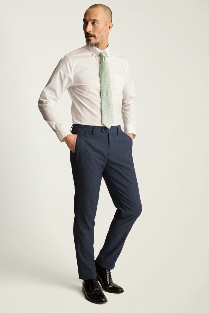 Jetsetter Italian Seersucker Dress Pant