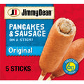 Jimmy Dean Pancake & Sausage on a Stick, 5 Count (Frozen)