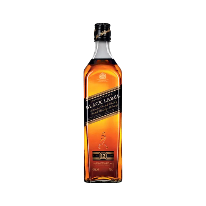 Johnnie Walker 12 Yo Black Label 750Ml — Scotch