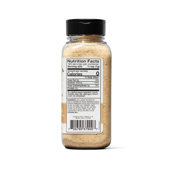 Kinder's Salt Blends Seasoning Truffle Salt with Parmesan and Garlic, 6.7oz