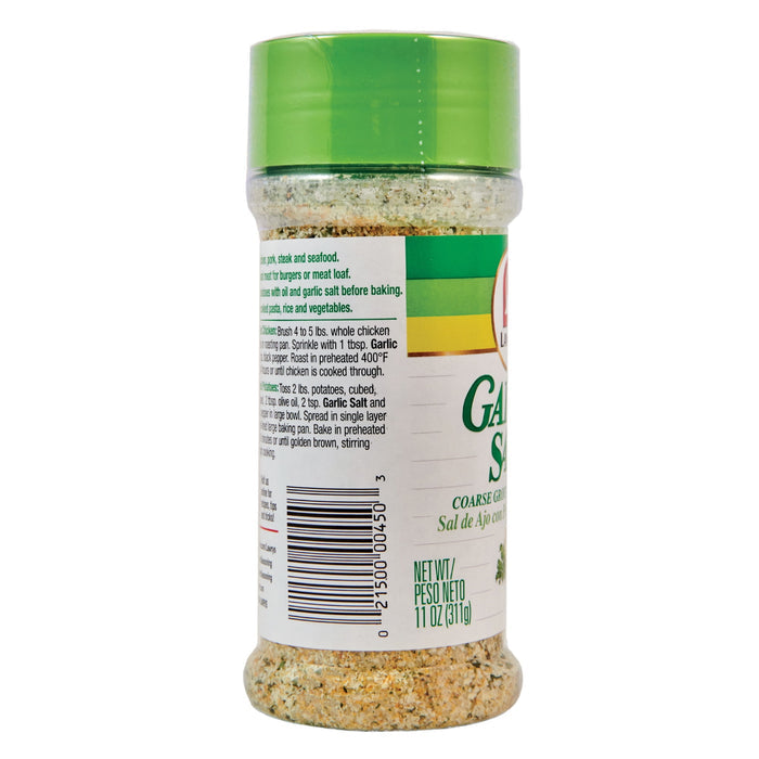 Lawry's Classic Coarse Ground Garlic Salt, 11 oz Mixed Spices & Seasonings