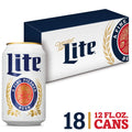 Miller Lite Lager Beer, 18 Pack, 12 fl oz Cans, 4.2% ABV
