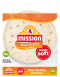 Mission Super Soft Taco Flour Tortillas, 20 Count