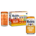 Modelo Chelada Variety Pack Mexican Import Flavored Beer, 12 Pack Beer, 12 fl oz Cans, 3.5% ABV