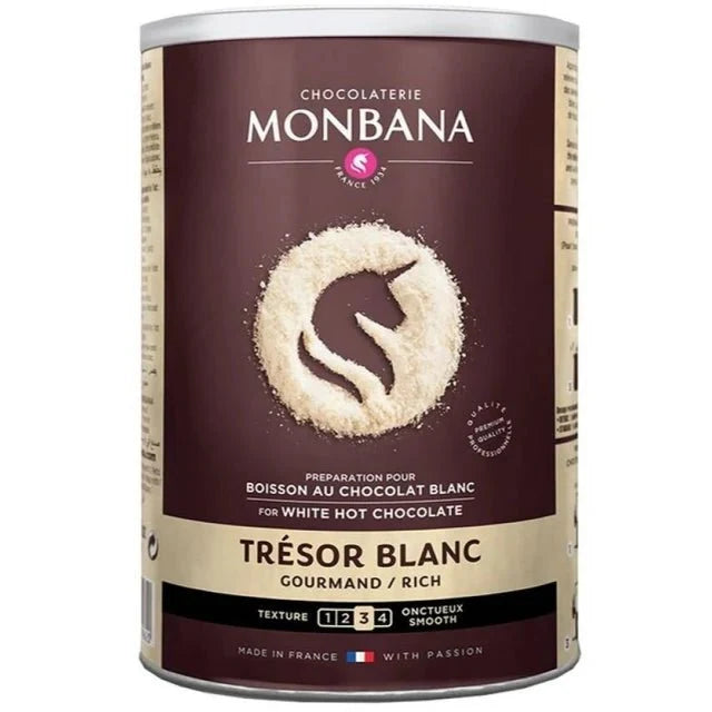 Monbana Tresor White Choc (500g) - John Street Beverage