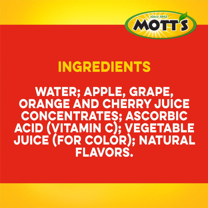 Mott's 100% Juice Fruit Punch Juice, 64 fl oz Bottle