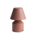No Cable genopladelig bordlampe i sart rosa 16 cm