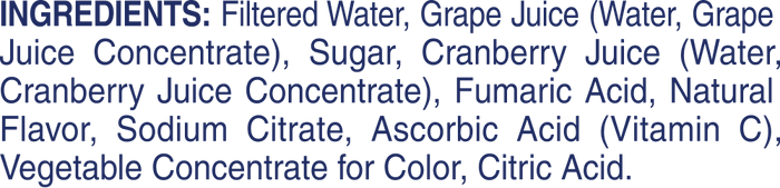 Ocean Spray Cranberry Grape Juice Drink, 101.4 fl oz