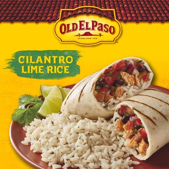 Old El Paso Cilantro Lime Seasoned Rice, Side Dish, 6.2 ozÂ