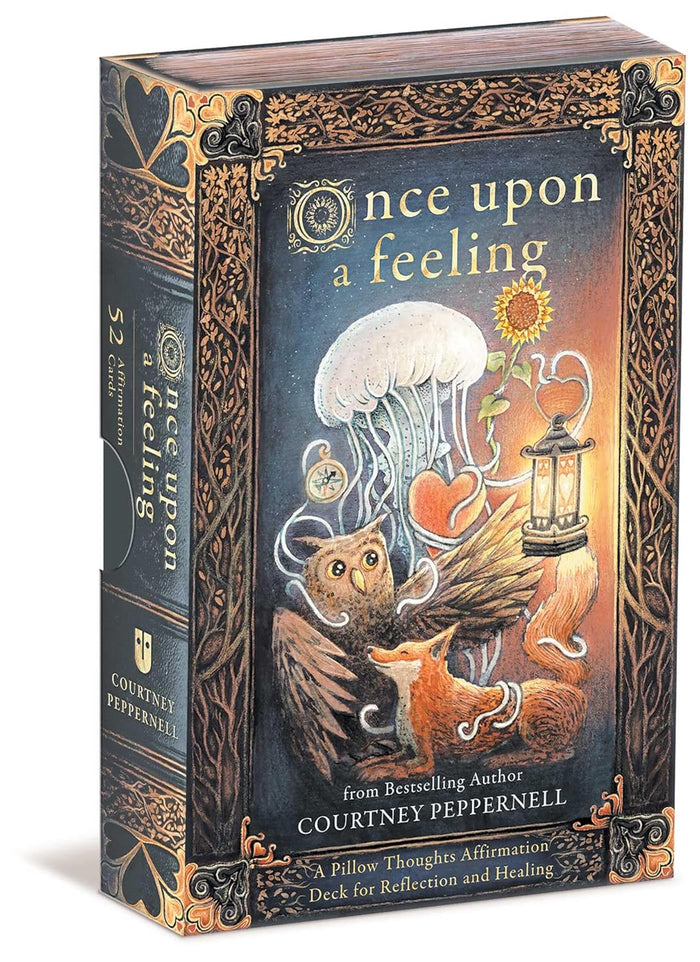 Once Upon a Feeling: A Pillow Thoughts Affirmation Deck for Reflection and Healing