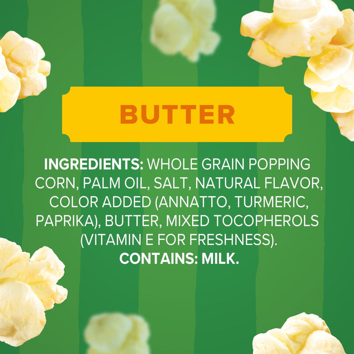 Orville Redenbacher's SmartPop! Butter Microwave Popcorn, Mini Bags, 1.16 Oz, 12 Ct