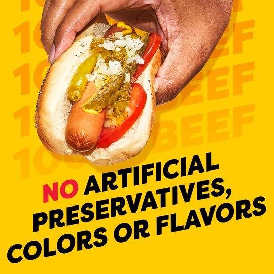 Oscar Mayer Classic Uncured Beef Franks Hot Dogs, 10 ct Pack