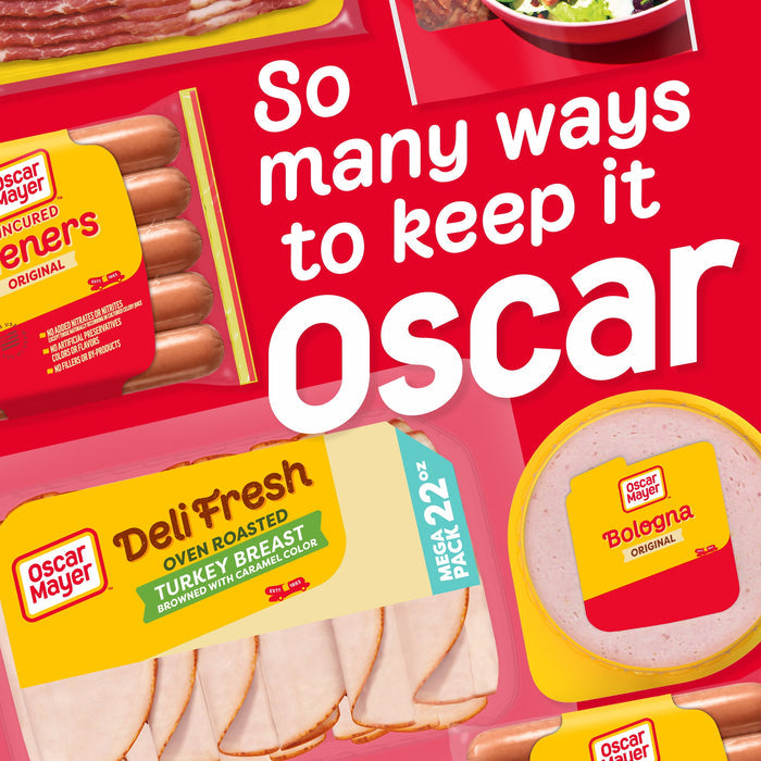 Oscar Mayer Deli Fresh Oven Roasted Sliced Turkey Breast Deli Lunch Meat, 22 oz Package