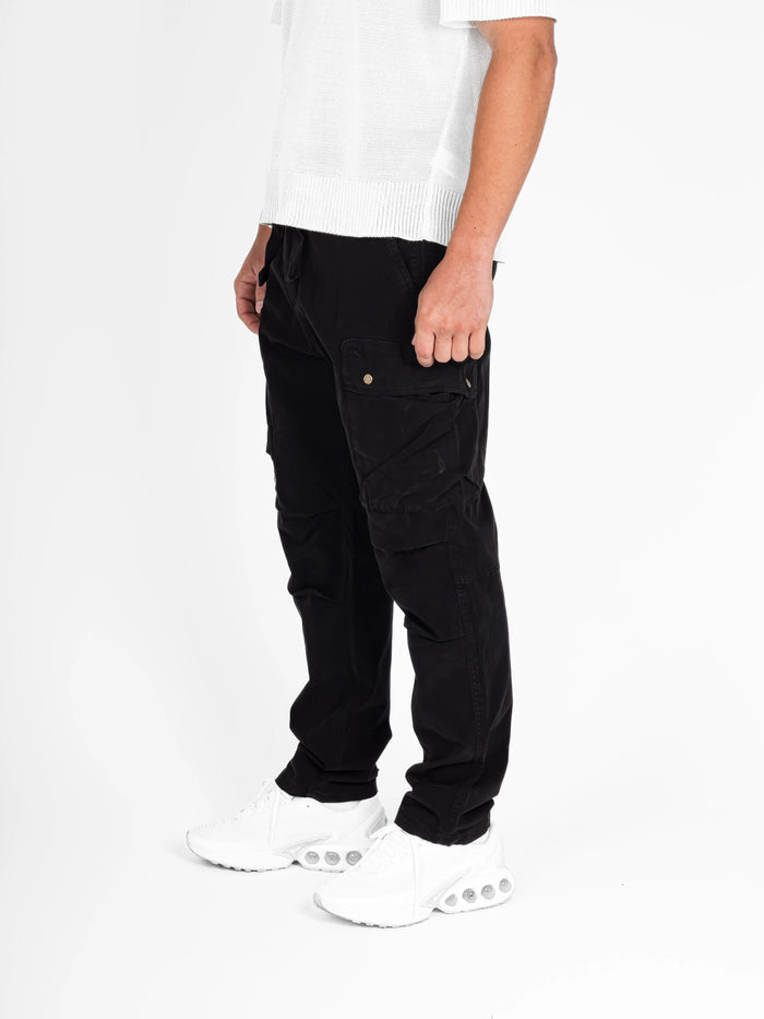 Pantalon Cargo Homme Multi-Poches – Coupe Street Ajustée bonhomme