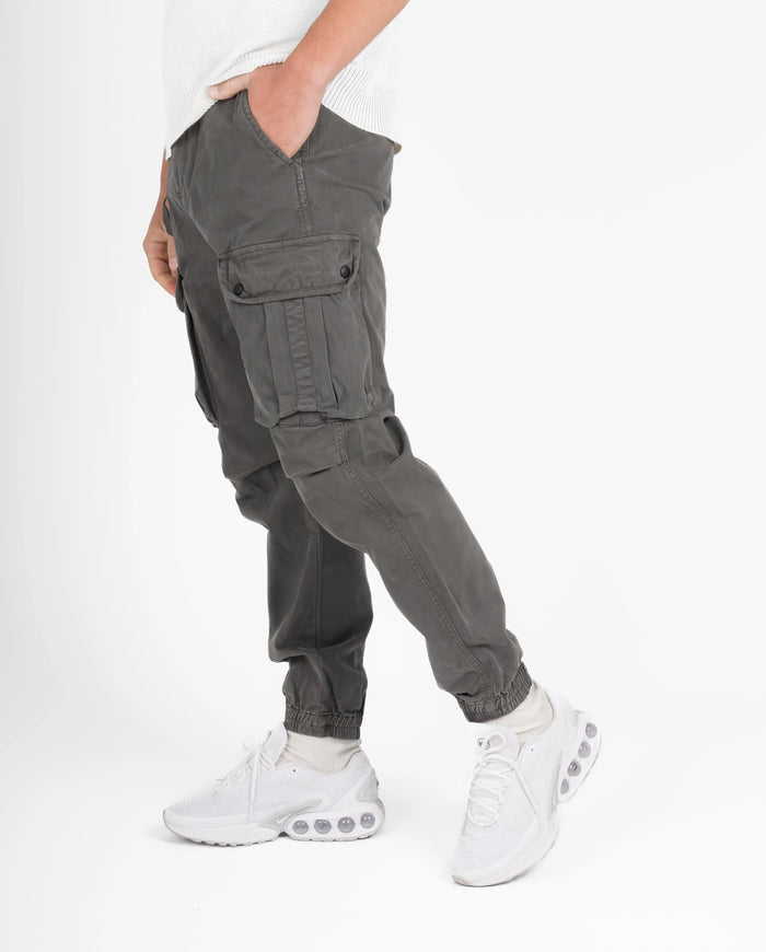 Pantalon Cargo Homme Multi-Poches – Coupe Street Ajustée bonhomme