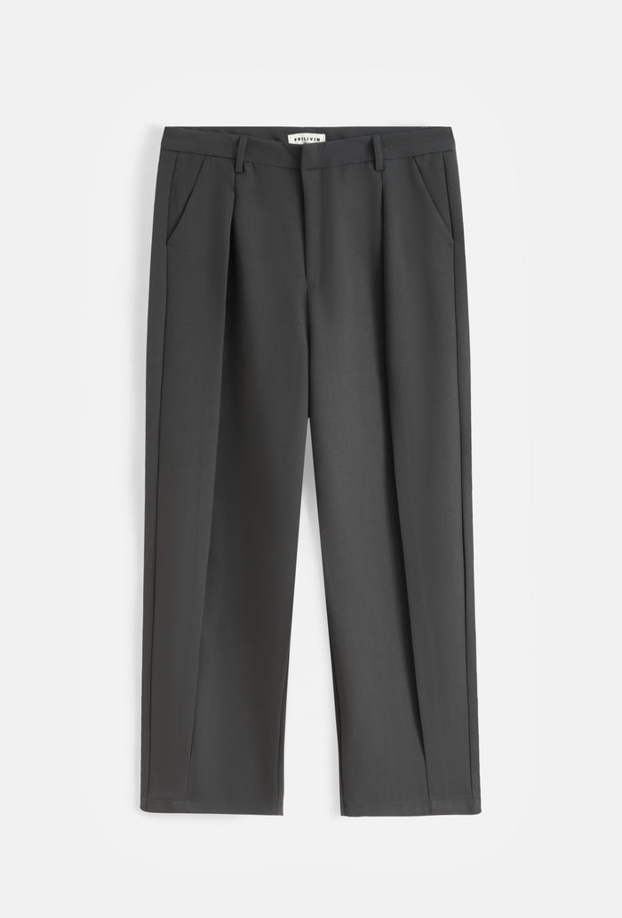 Pantalon Homme Baggy – Coupe Large à Pinces