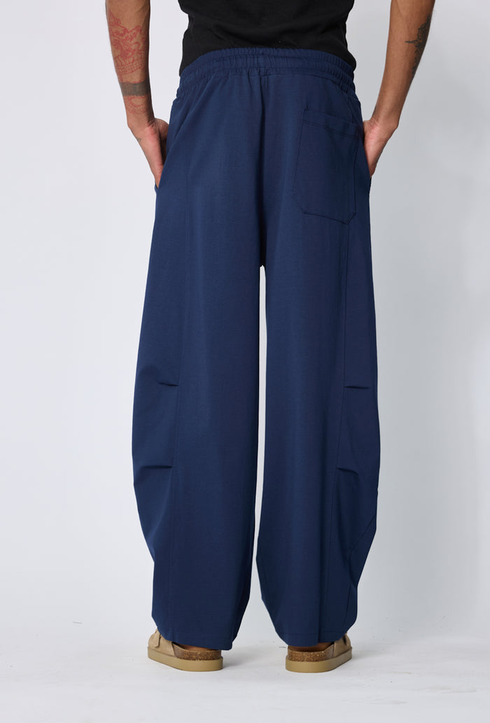 Pantalon Homme Coupe Ample à Taille Élastique