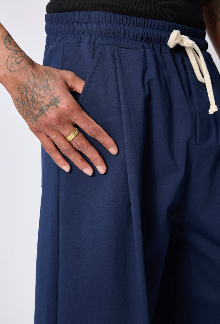 Pantalon Homme Coupe Ample à Taille Élastique