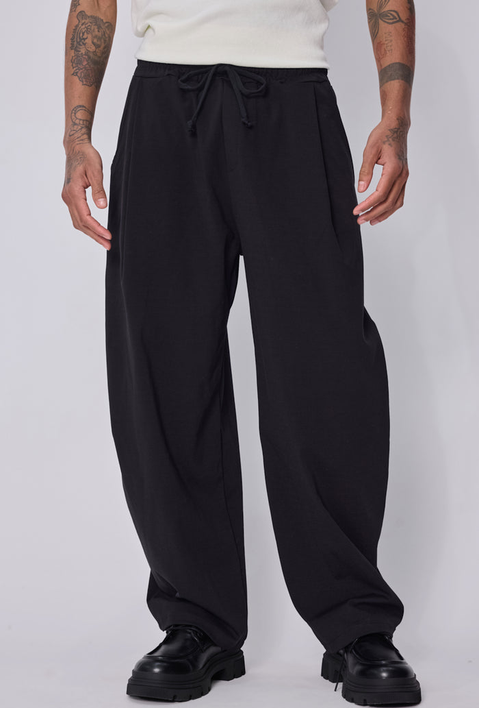 Pantalon Homme Coupe Ample à Taille Élastique