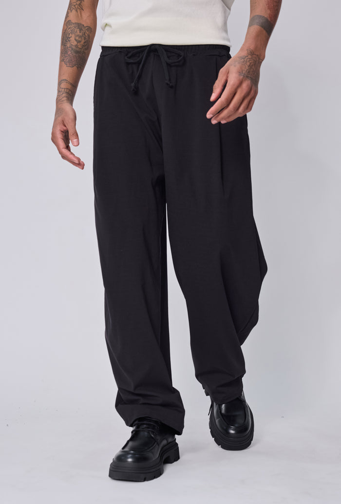 Pantalon Homme Coupe Ample à Taille Élastique