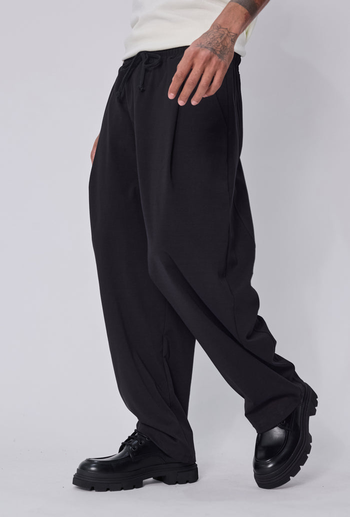 Pantalon Homme Coupe Ample à Taille Élastique
