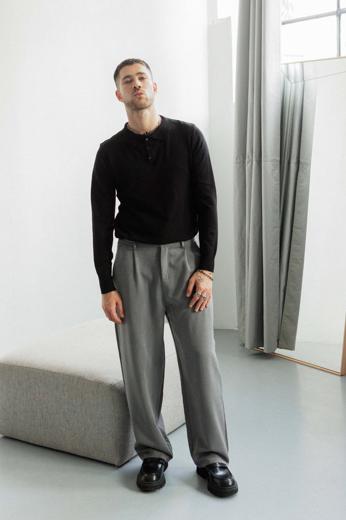 Pantalon Homme Coupe Large BAJET à Pinces