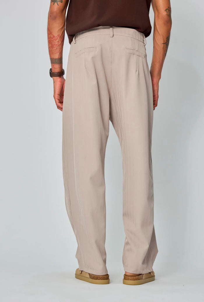 Pantalon homme Large à Pinces Coupe Oversize Fluide