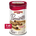 Pepperidge Farm Pirouette Cookies, Chocolate Fudge Créme Filled Wafers, 13.5 oz Tin