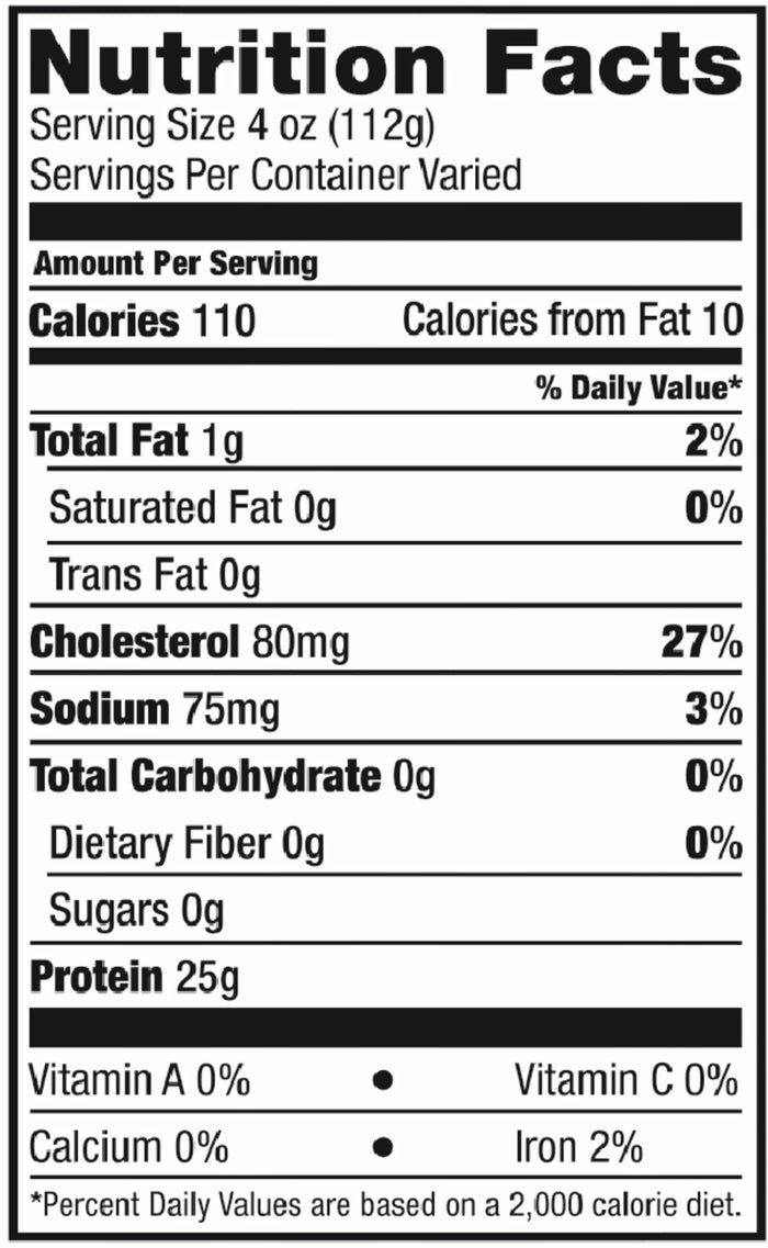 Perdue Harvestland, Free Range Boneless Chicken Breast, 25g Protein 4oz Svg, 2.75-3.6 lb. Tray
