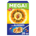 Post Honey Bunches of Oats with Almonds Breakfast Cereal, Family Size Cereal, 28 oz Box