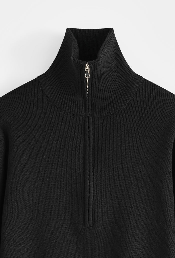 Pull Col Camionneur Demi-Zip