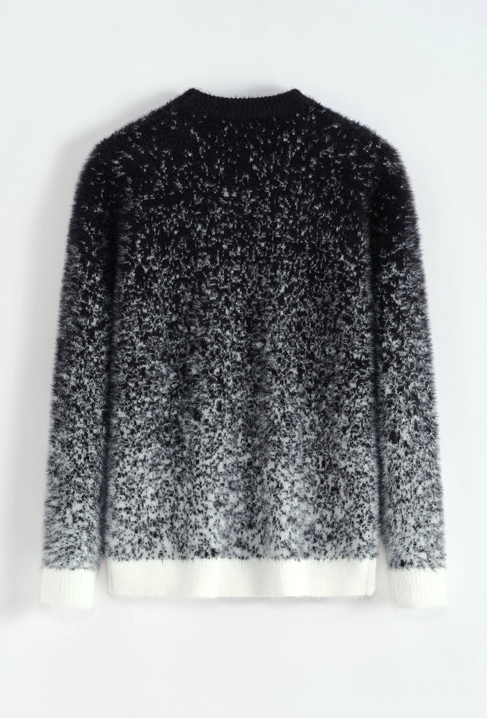 Pull dégradé Frilivin – Coupe droite bonhomme