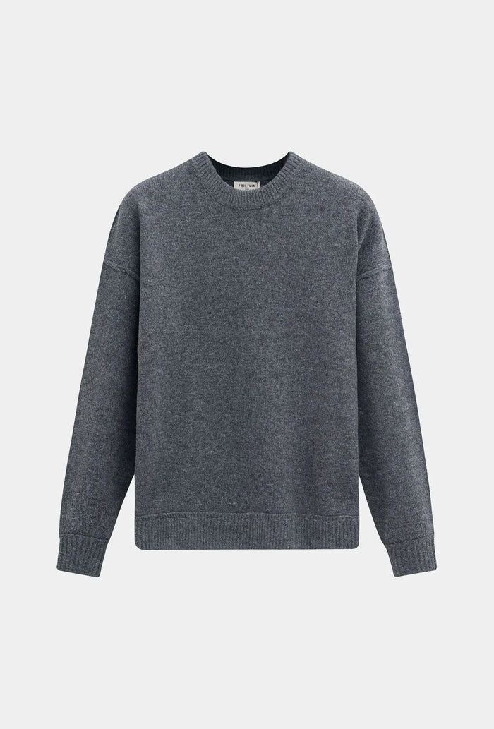 Pull Homme Gris bonhomme