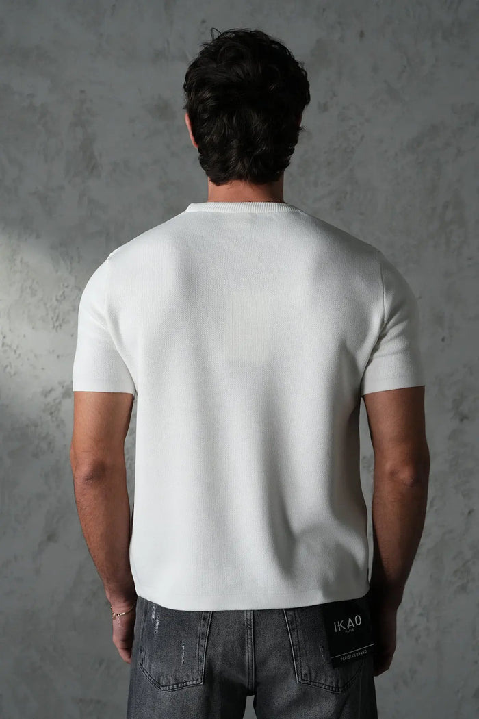 Pull Maille Homme Signature “C” – Élégance Moderne & Confort Premium bonhomme