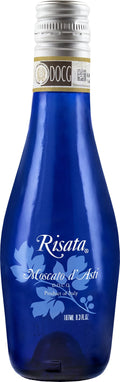 Risata Moscato, d'Asti D.O.C.G. Italy, 5.5% ABV, 1-187ml Glass Bottle, 1-187ml Serving