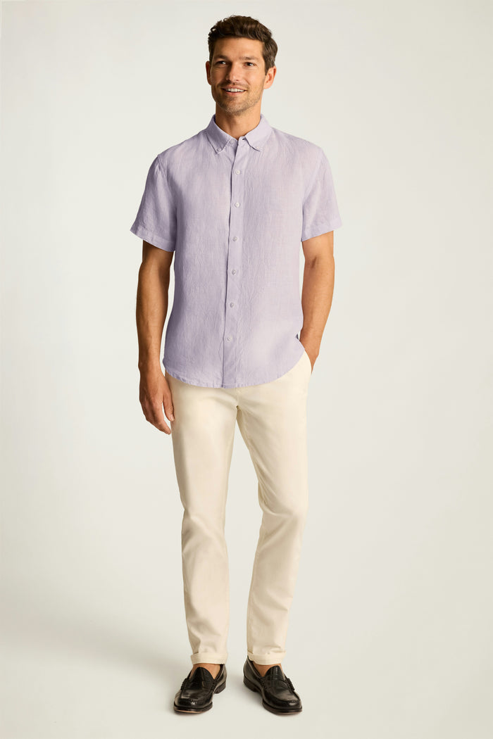 Riviera Linen Short Sleeve Shirt