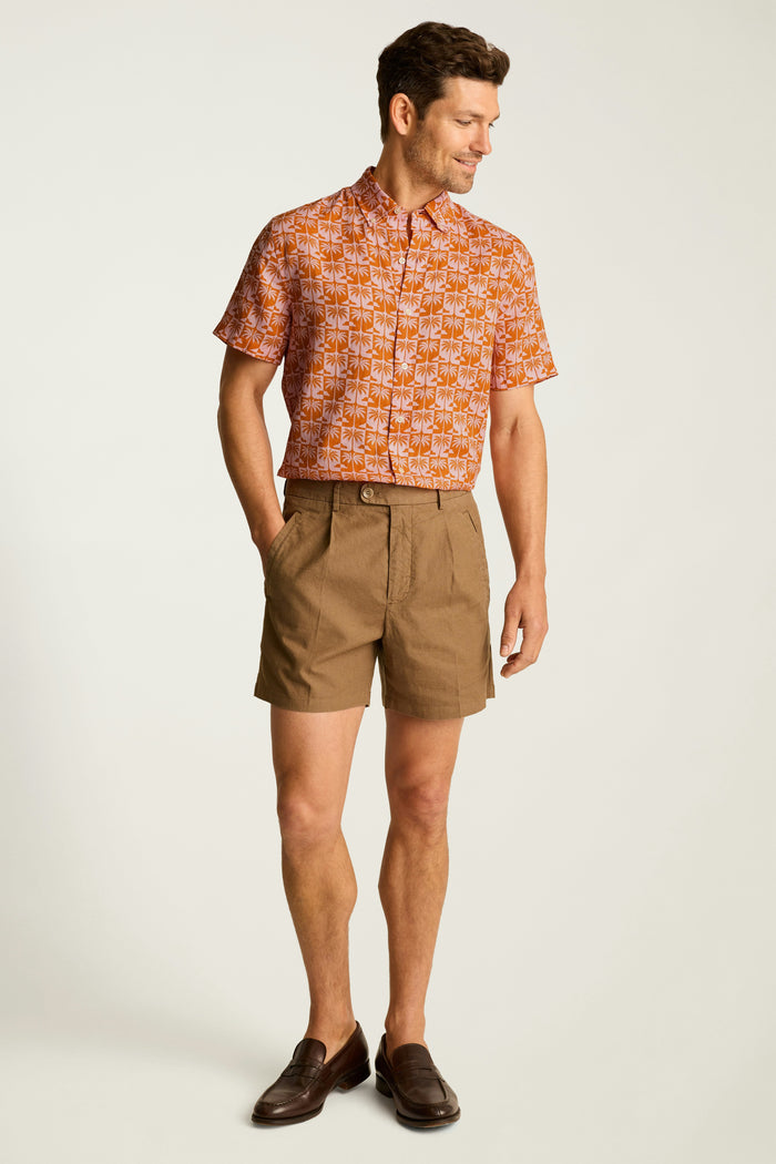 Riviera Linen Short Sleeve Shirt