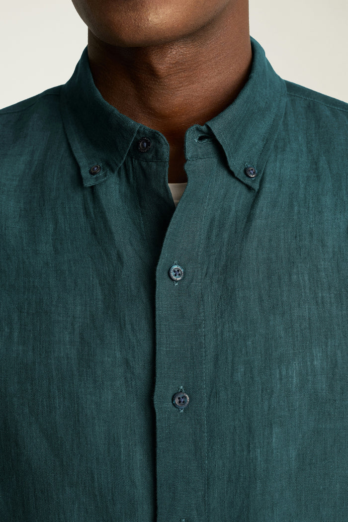 Riviera Linen Short Sleeve Shirt