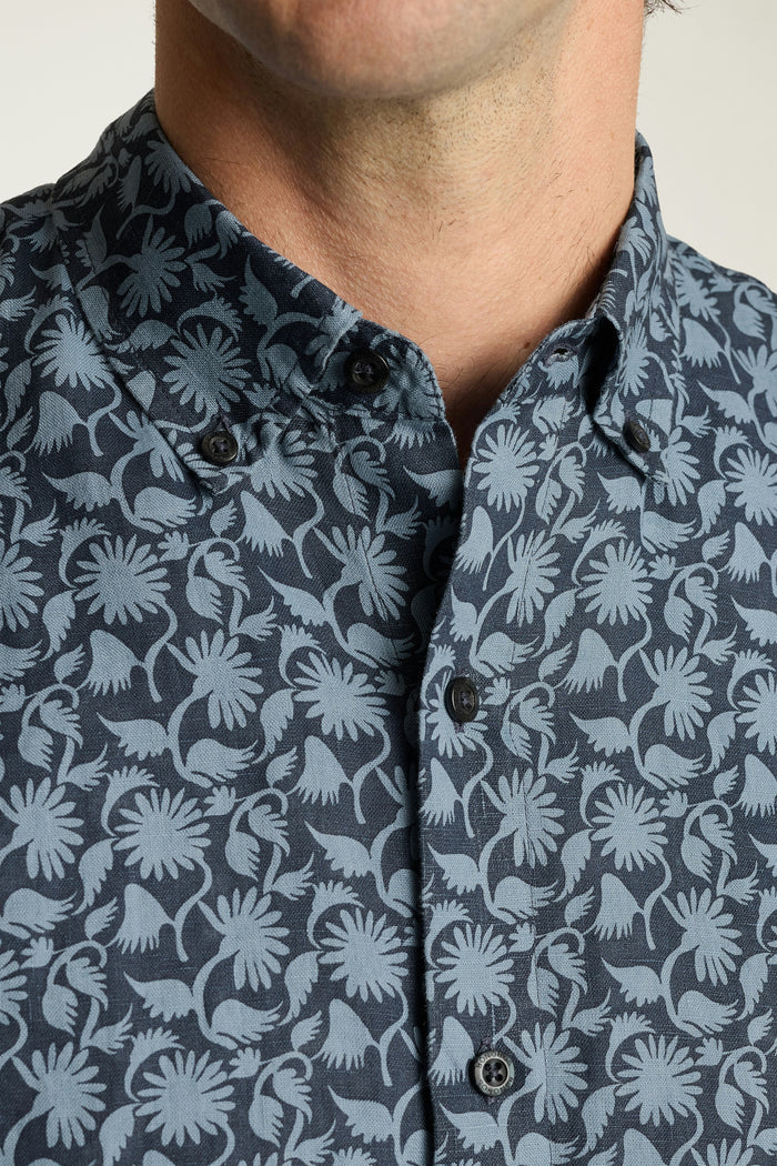 Riviera Linen Short Sleeve Shirt