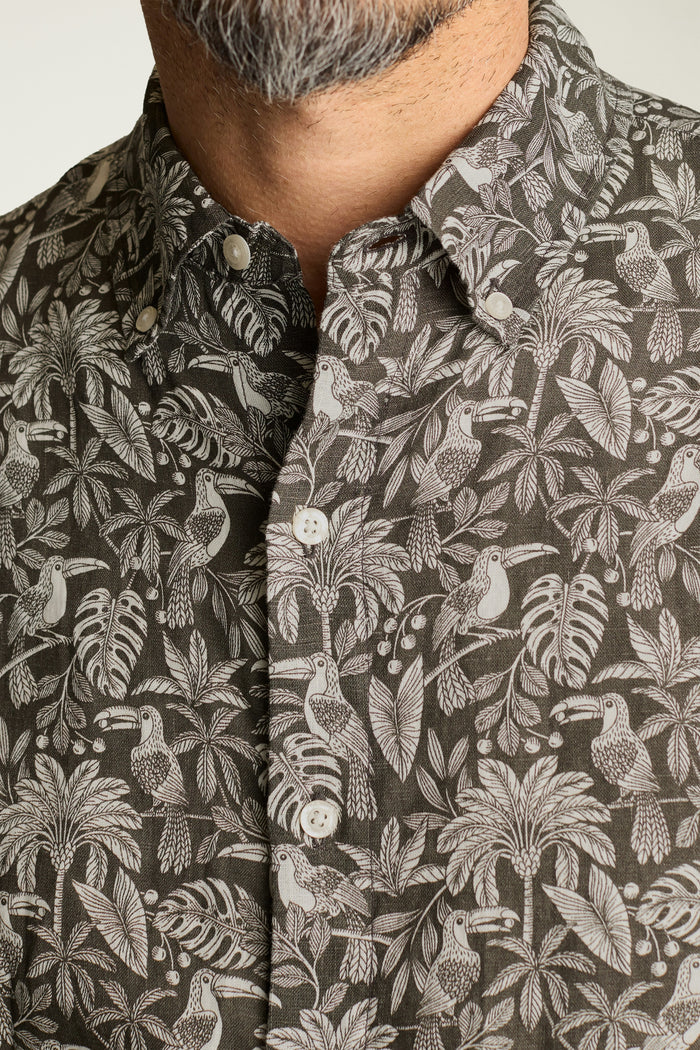 Riviera Linen Short Sleeve Shirt