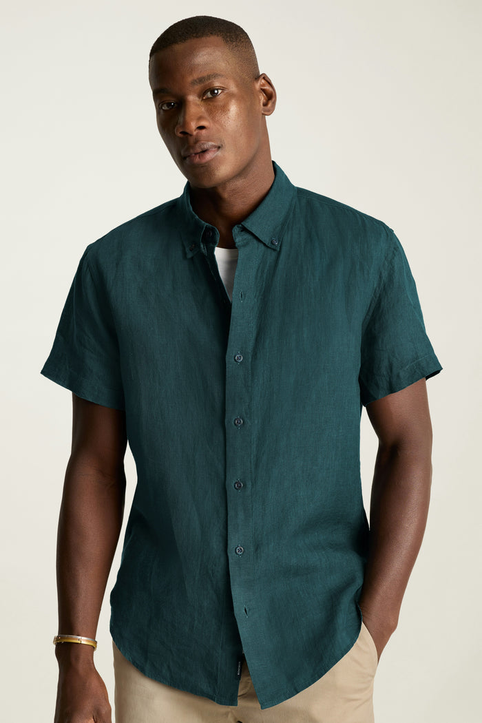 Riviera Linen Short Sleeve Shirt