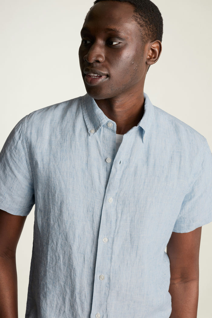 Riviera Linen Short Sleeve Shirt