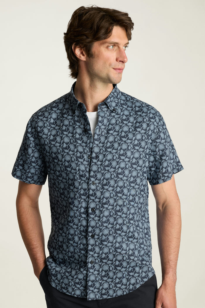 Riviera Linen Short Sleeve Shirt