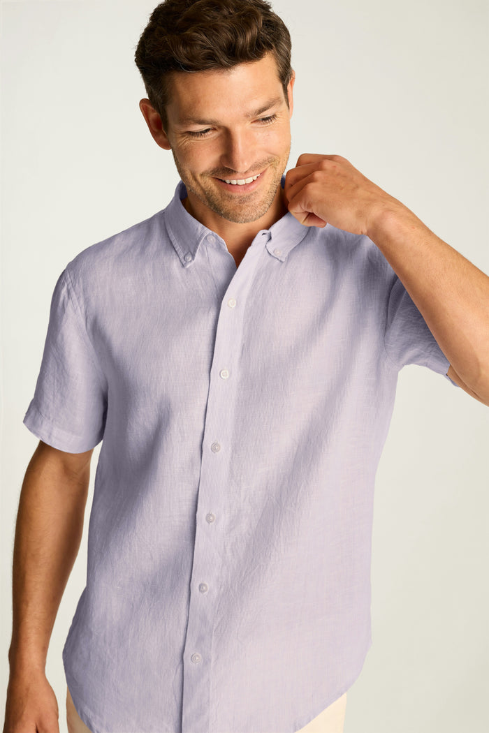 Riviera Linen Short Sleeve Shirt