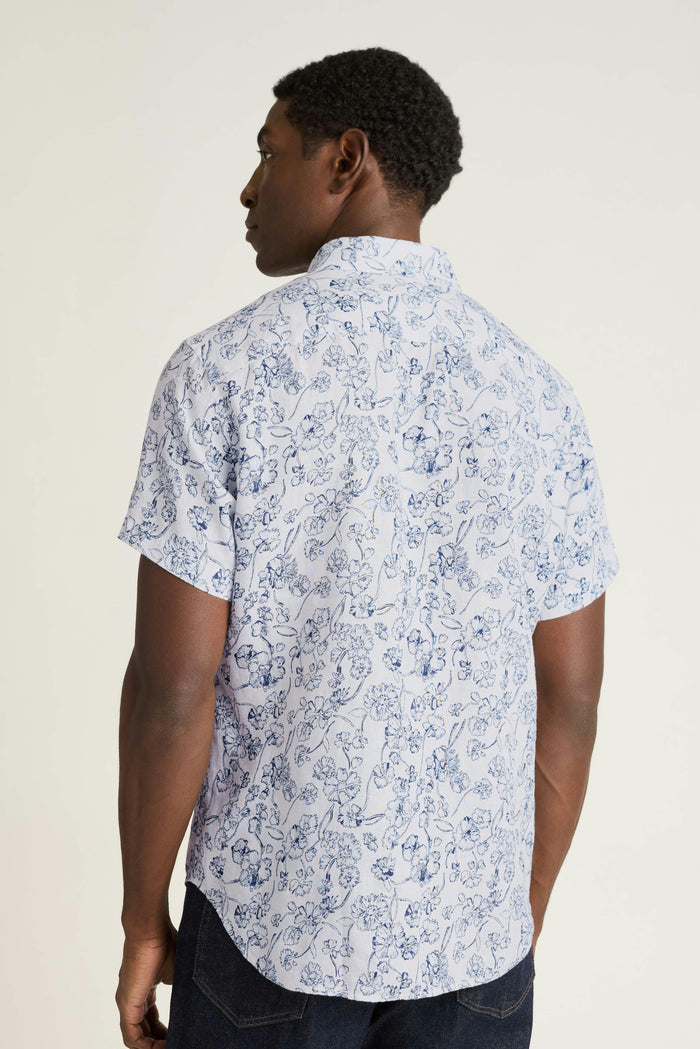 Riviera Linen Short Sleeve Shirt