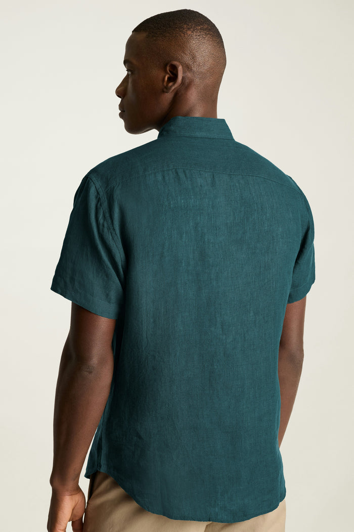 Riviera Linen Short Sleeve Shirt