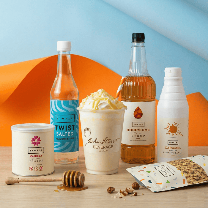 Salted Honey Comb Frappe - John Street Beverage